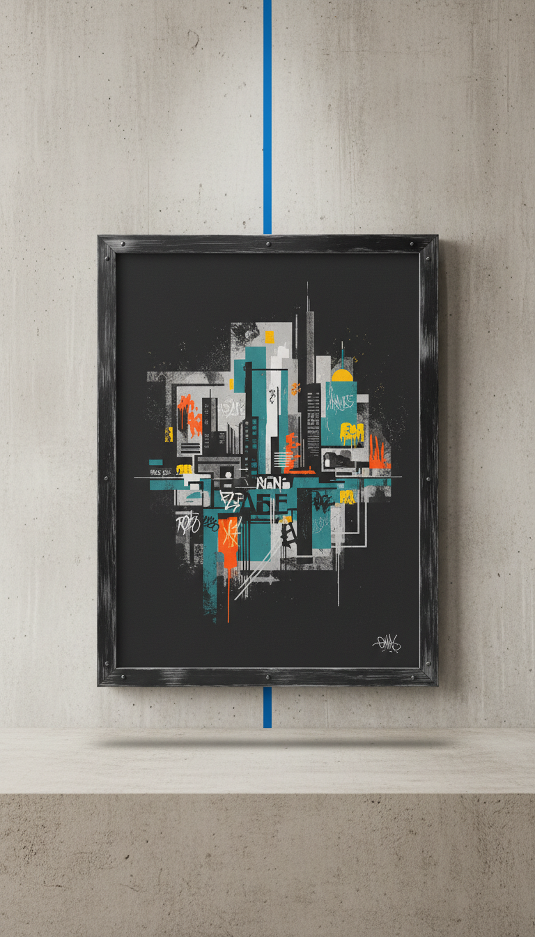 Limited Edition Urban Art Print on Archival Paper