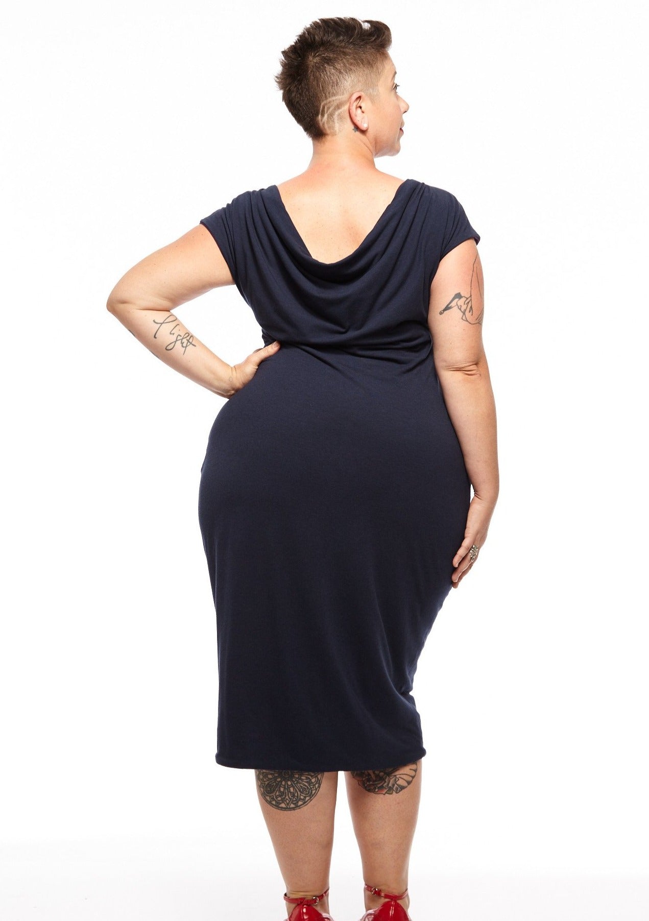 Midi 4-Way Reversible Dress